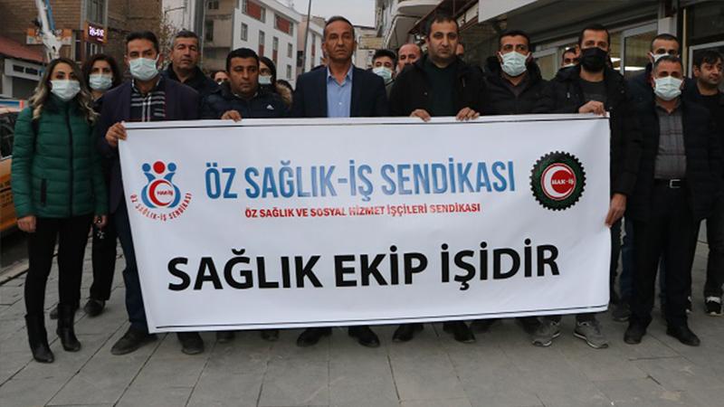 Öz-Sağlık-İş greve gidiyor