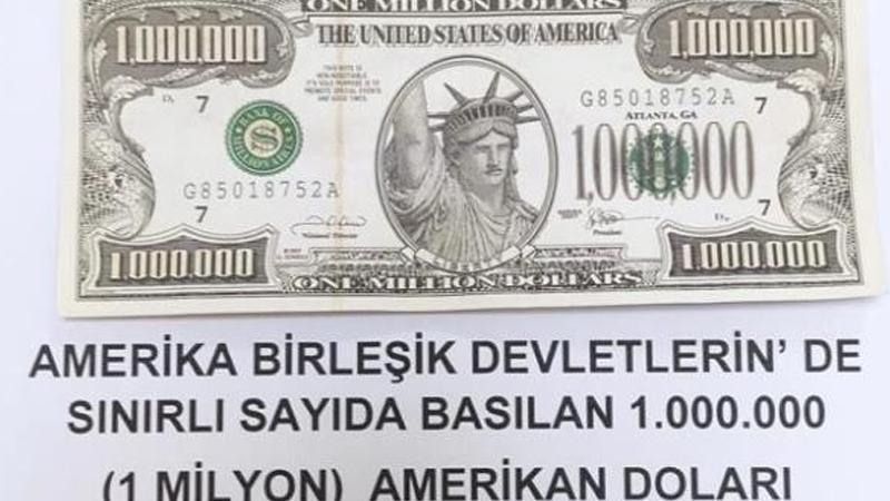 Van'da 1 milyon dolarlık banknot ele geçirildi