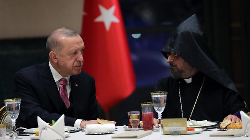 Cumhurbaşkanı Erdoğan, dini azınlık temsilcileriyle iftar yaptı