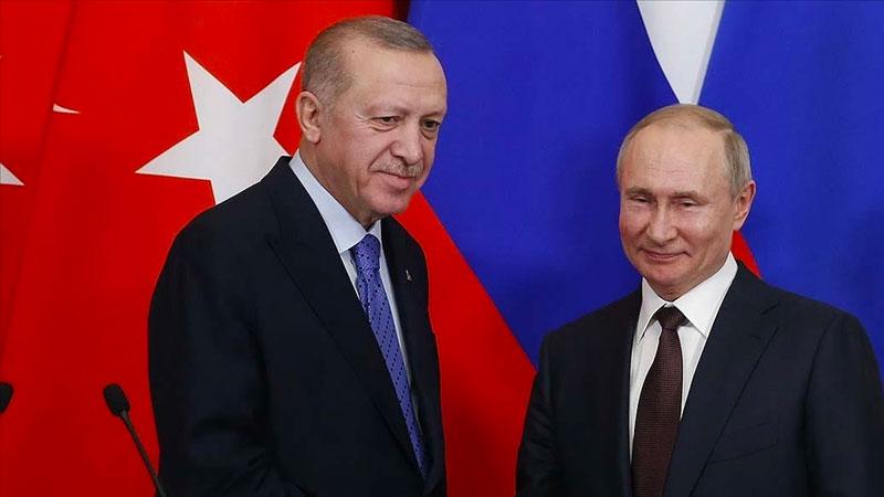 Cumhurbaşkanı Erdoğan, Putin ile görüştü