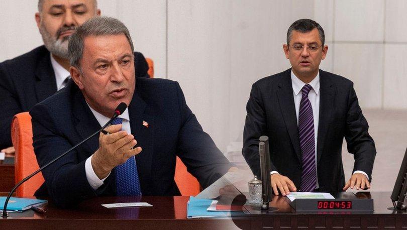 Ankara Bölge İdare Mahkemesi, CHP'li Özel'in Bakan Akar'ya yönelik sözlerini hakaret sayan kararı kaldırdı