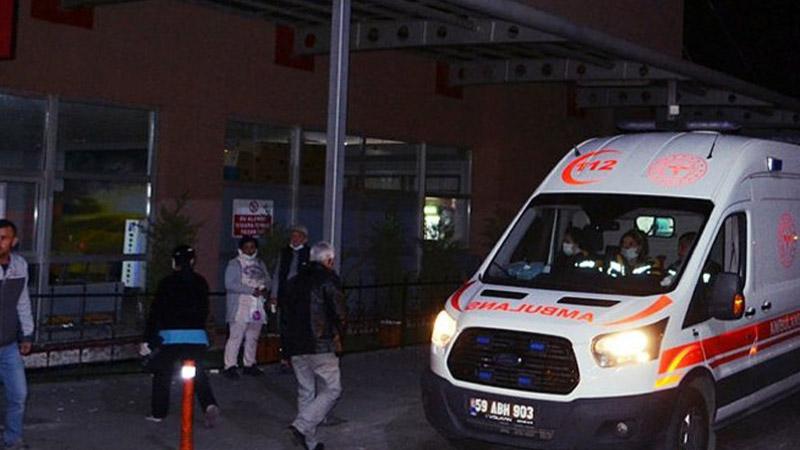 Tekirdağ'da 28 işçi yedikleri yemekten zehirlendi