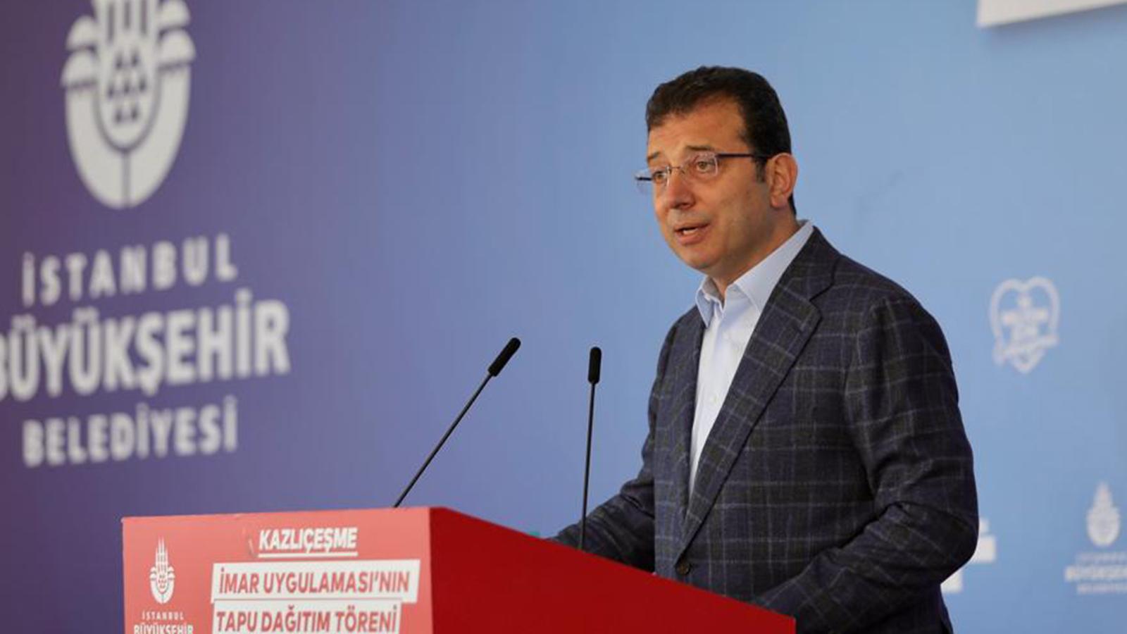 İmamoğlu: Bu başarıyı yol arkadaşım Tayfun Kahraman'a hediye ediyorum