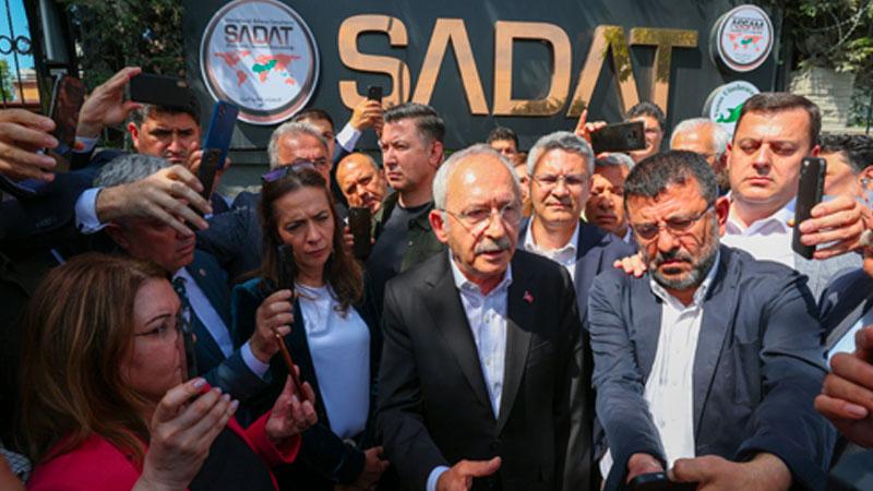 Kılıçdaroğlu: SADAT terörist yetiştiren bir kuruluştur, seçimin güvenliğini sarsacak bir şey olursa sorumlusu SADAT'tır ve Saray'dır