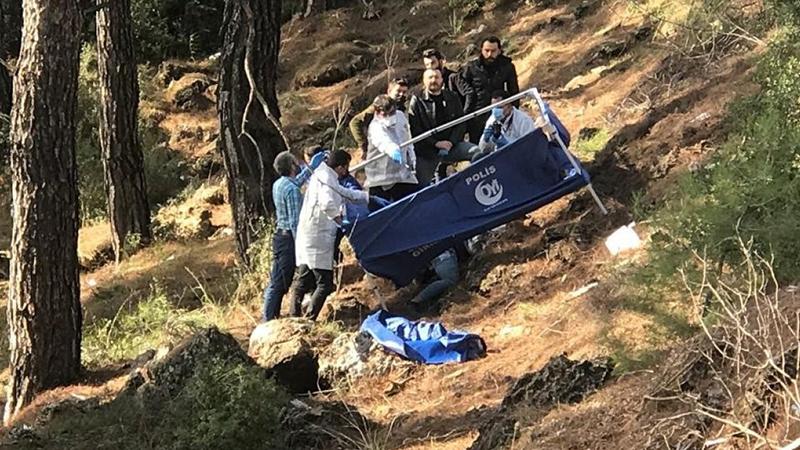 Antalya'da ormanlık alanda erkek cesedi bulundu