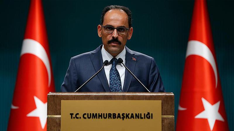 Cumhurbaşkanlığı Sözcüsü Kalın, Almanya, İsveç, Finlandiya, Birleşik Krallık ve ABD'li diplomatlarla telefonda görüştü