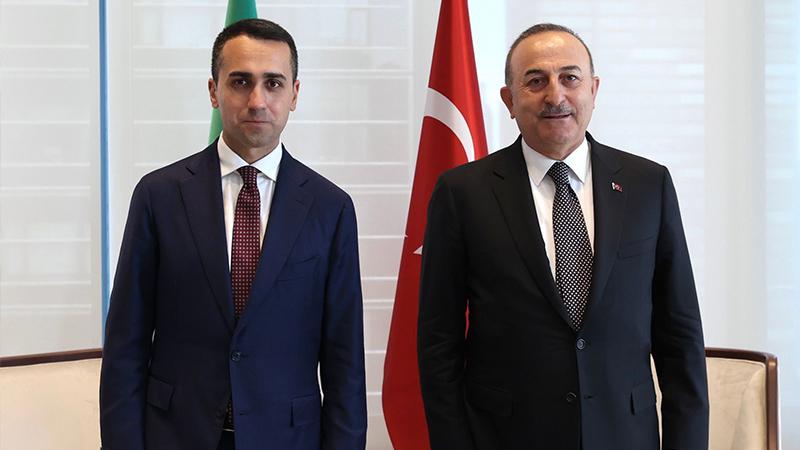 Dışişleri Bakanı Çavuşoğlu, İtalya Dışişleri Bakanı Di Maio ile görüştü