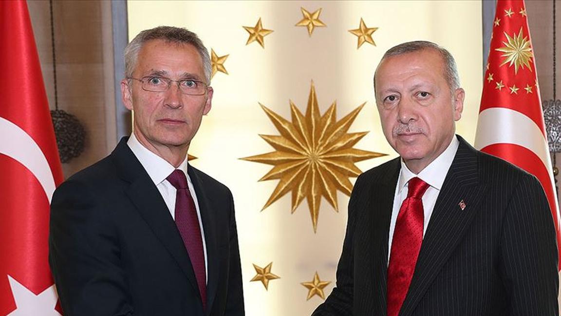 Erdoğan, NATO Genel Sekreteri Stoltenberg ile görüştü