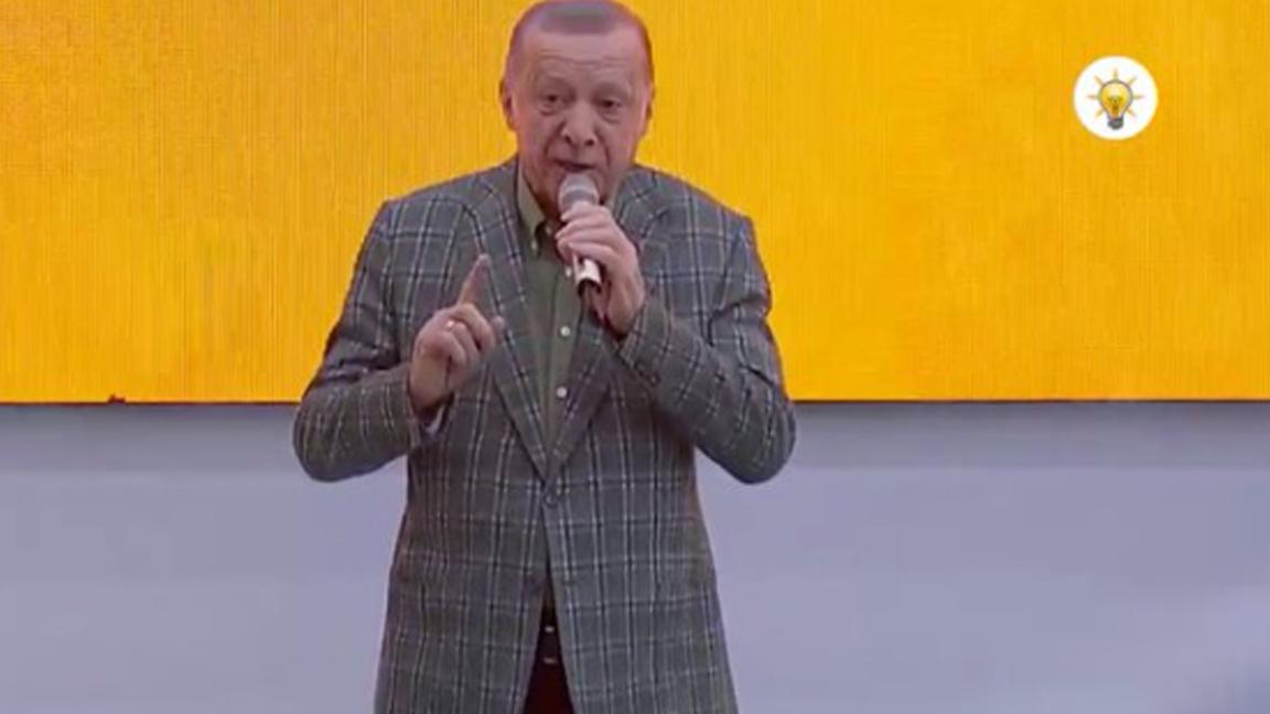 Erdoğan: Sırtını emperyalistlere, onların temsilcilerine, muhtelislerin, 3 günlük ikballeri uğruna bu ülkenin gençlerini bozuk para gibi harcamasına müsaade etmeyeceğiz