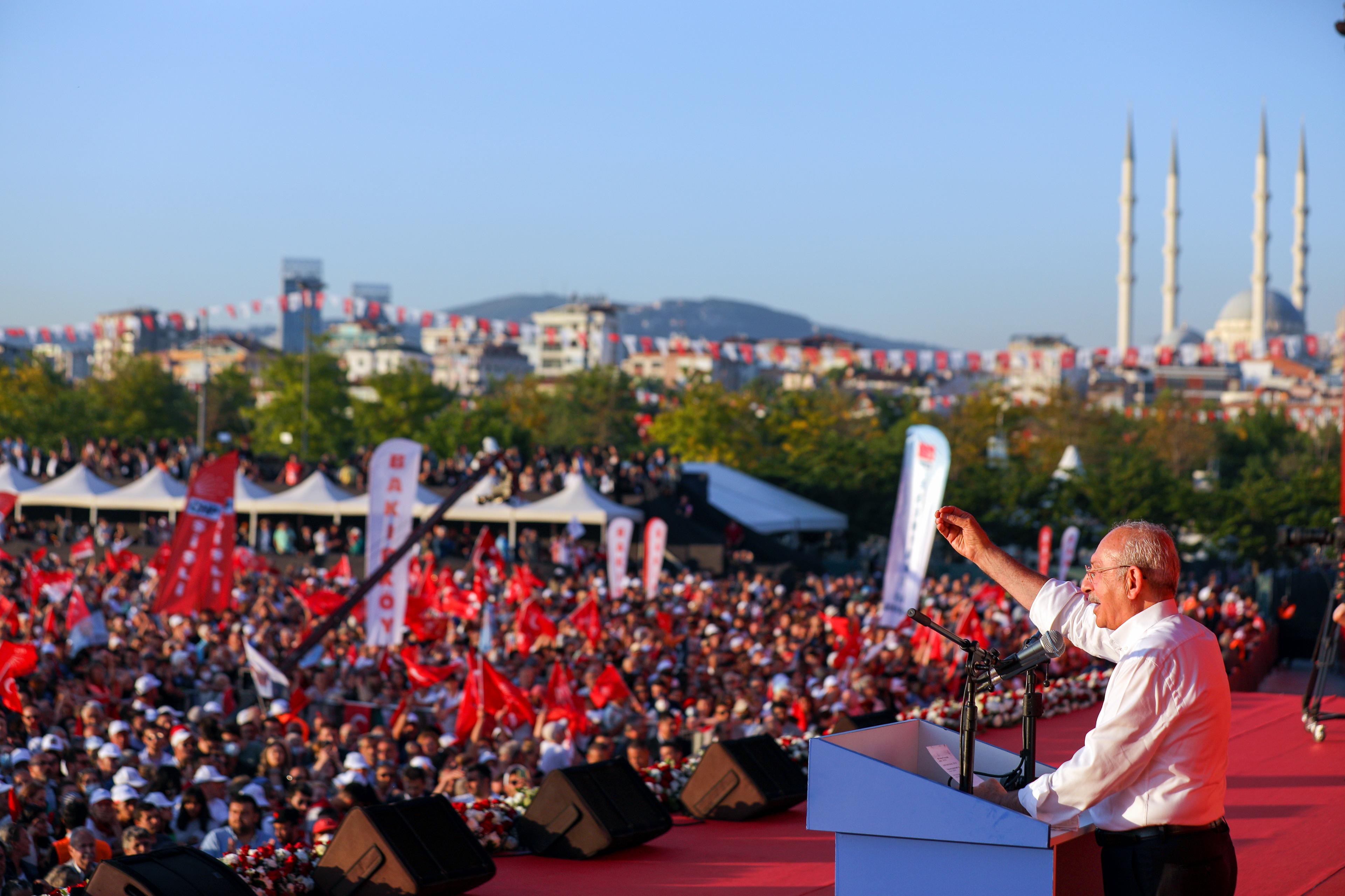 CHP'nin 'Milletin Sesi' mitinginden fotoğraflar