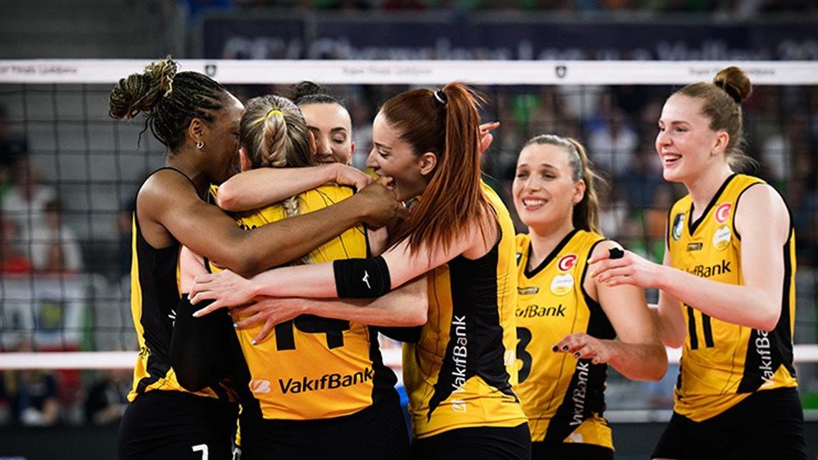 VakıfBank Kadın Voleybol Takımı, 5. kez Avrupa şampiyonu!