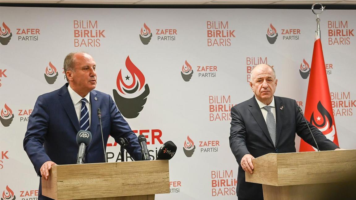 Muharrem İnce, Ümit Özdağ'ı ziyaret etti