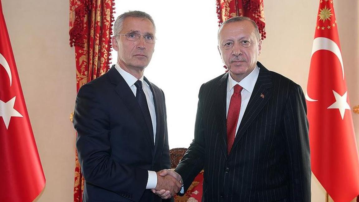 Erdoğan, NATO Genel Sekreteri Stoltenberg ile telefonda görüştü