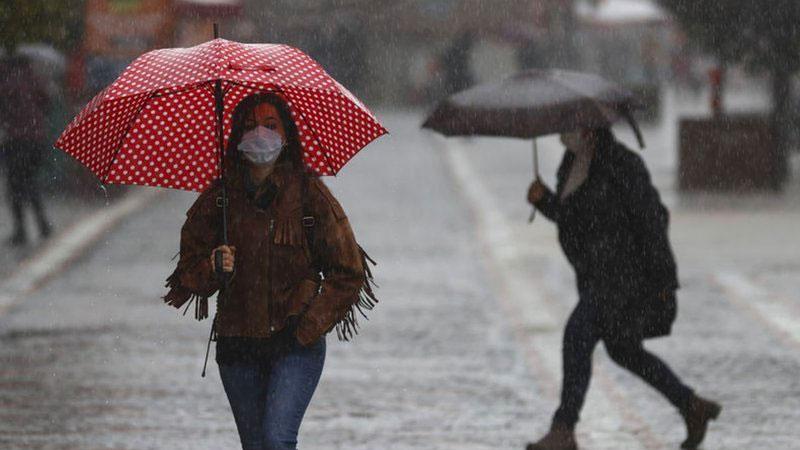 11 il için sarı kodlu uyarı: Kuvvetli sağanak bekleniyor