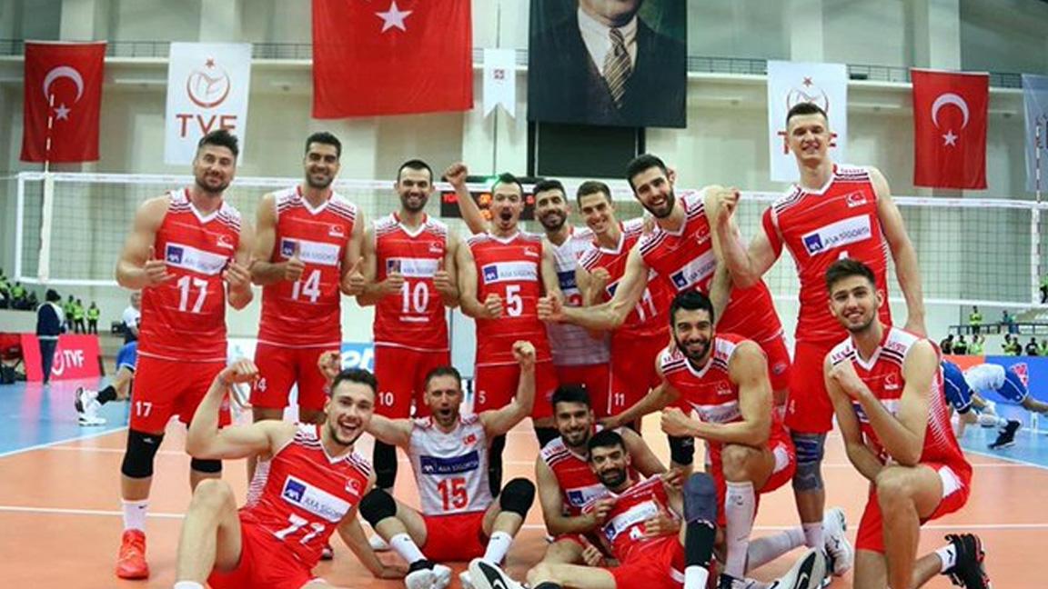 A Milli Erkek Voleybol Takımı, dörtlü finallerde