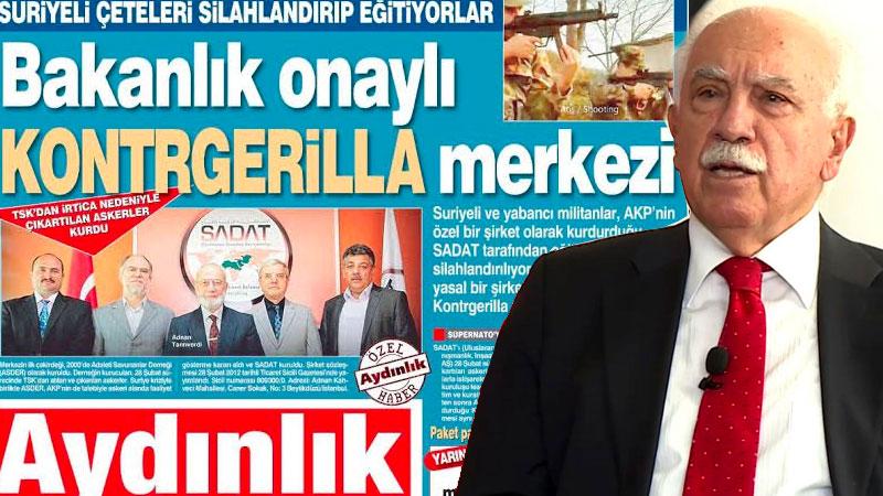 İsmail Saymaz: Aydınlık, 10 yıl önce SADAT için “Yasal kontrgerillanın merkezi” başlığı attı, Perinçek bugün SADAT sorulunca “Bunlar çok abartı” diyor