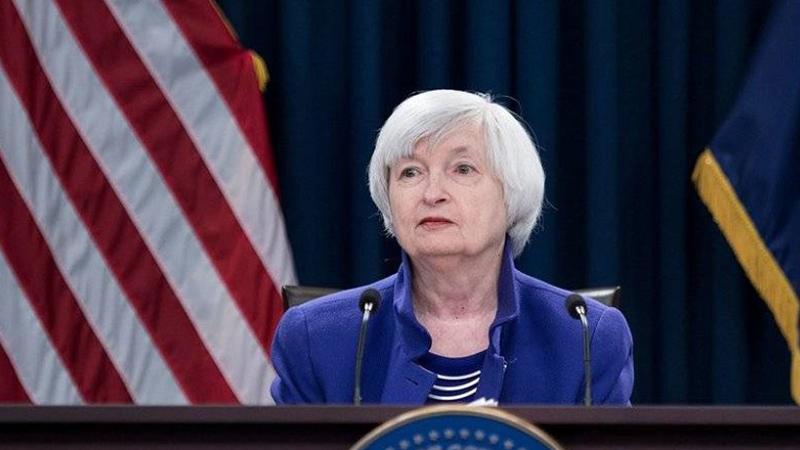 ABD Hazine Bakanı Yellen: Yüzde 8 ABD'de kabul edilemez bir enflasyon oranı