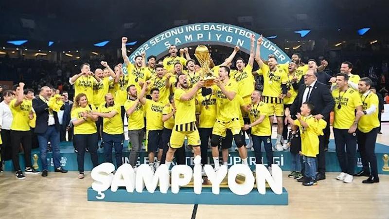 ING Basketbol Süper Ligi'nde şampiyon Fenerbahçe Beko