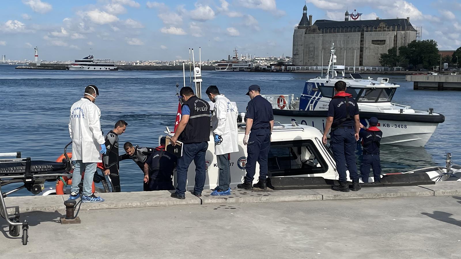 Kadıköy'de denizden çıkan cesetle ilgili bir kişi cinayet şüphesiyle gözaltına alındı