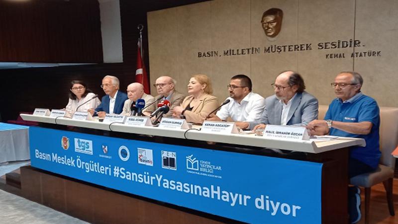 Basın meslek örgütlerinden 'Sosyal Medya Yasası'na itiraz: Yazdığınız ve söylediğiniz her doğrunun sonucunda hapishaneler sizi bekliyor olacak