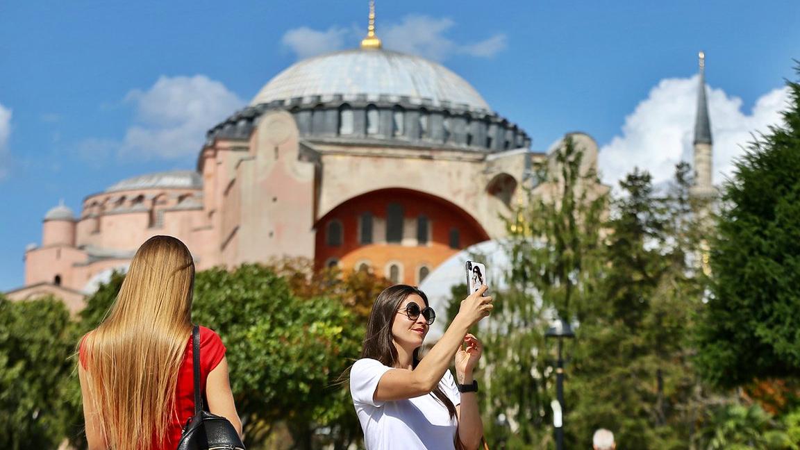  İstanbul'un turist sayısında geçtiğimiz yıla göre yüzde 264'lük artış