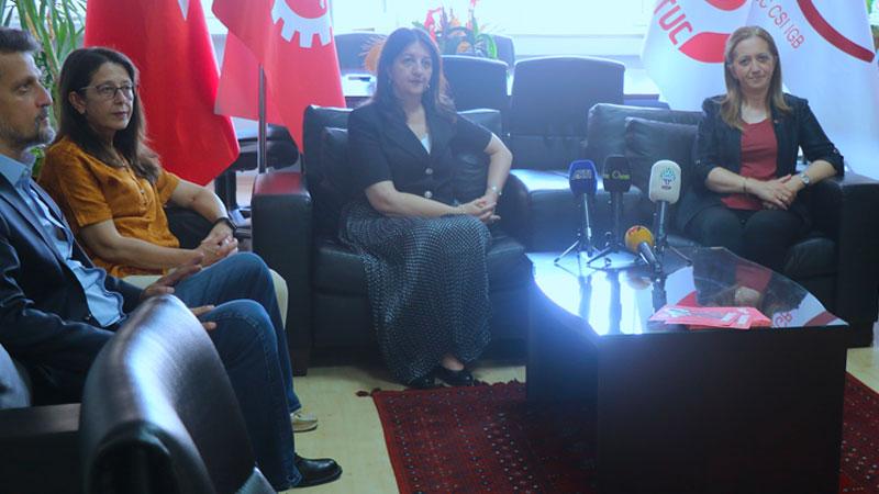 HDP Eş Genel Başkanı Buldan: Asgari ücrete yapılacak cüzi ekleme işçiyi, esnafı, emekliyi rahatlatmayacak