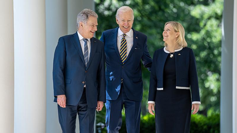 Biden'dan NATO konusunda mutabakata varan Türkiye, İsveç ve Finlandiya'ya tebrik