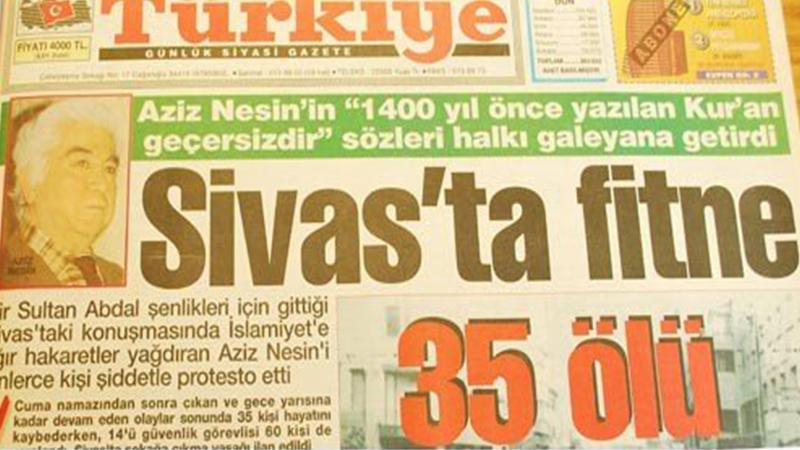 3 Temmuz 1993 günü gazeteler Madımak Katliamı'nı nasıl gördü? 