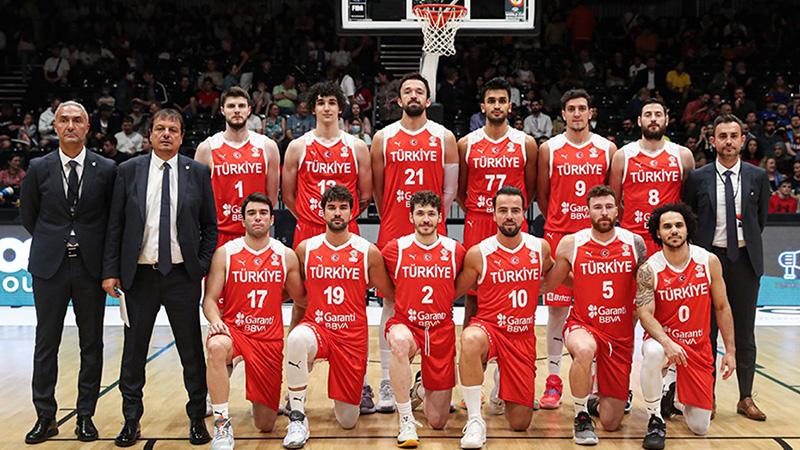 A Milli Erkek Basketbol Takımı'nın 2022 Avrupa Basketbol Şampiyonası kadrosu belli oldu