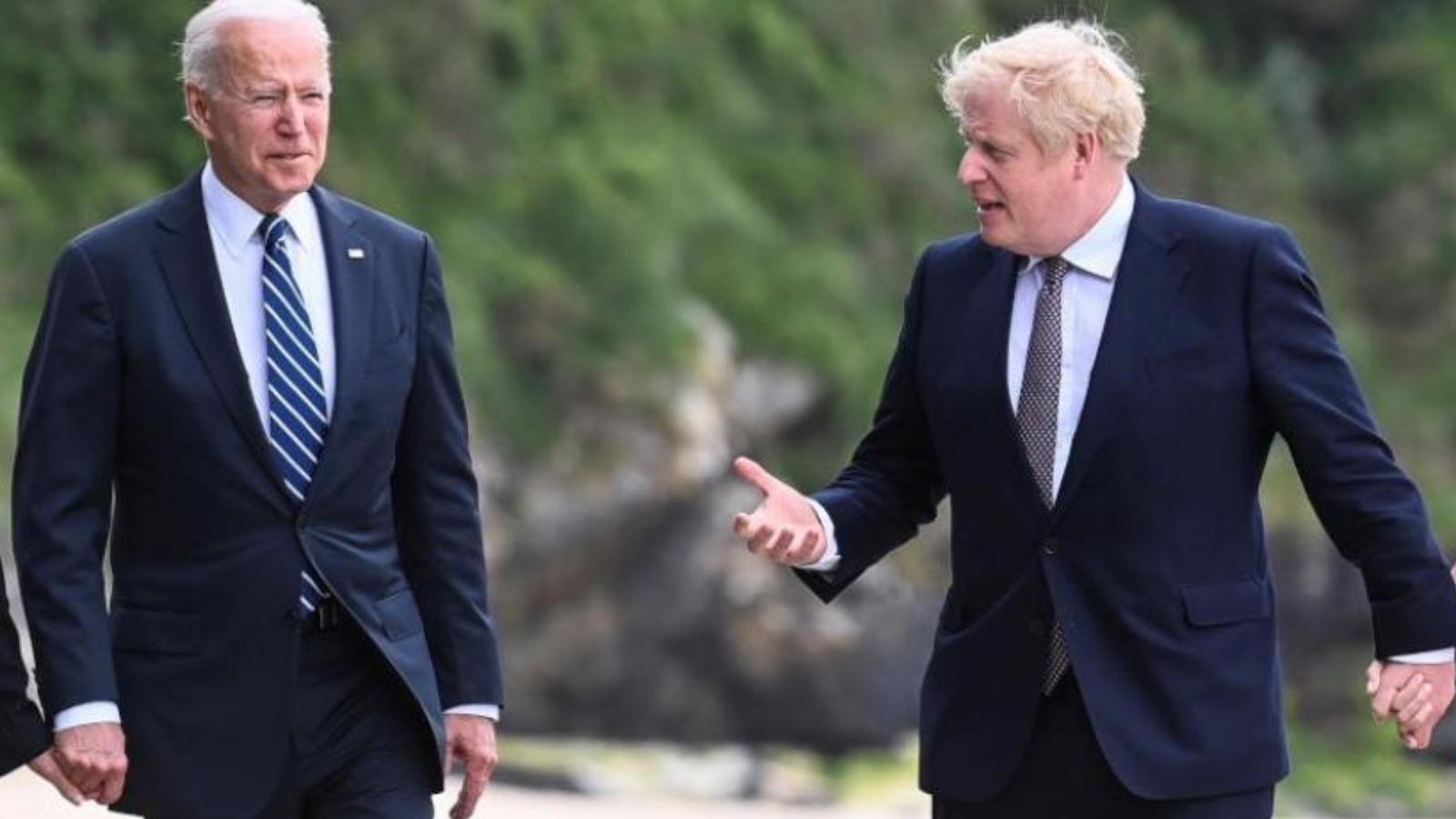 Biden, istifası sonrası yaptığı açıklamada Boris Johnson'dan bahsetmedi