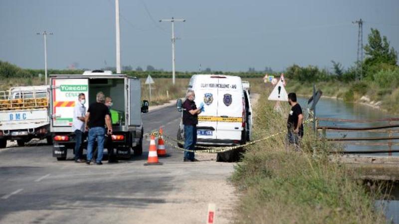 Adana'da, sulama kanalında erkek cesedi bulundu