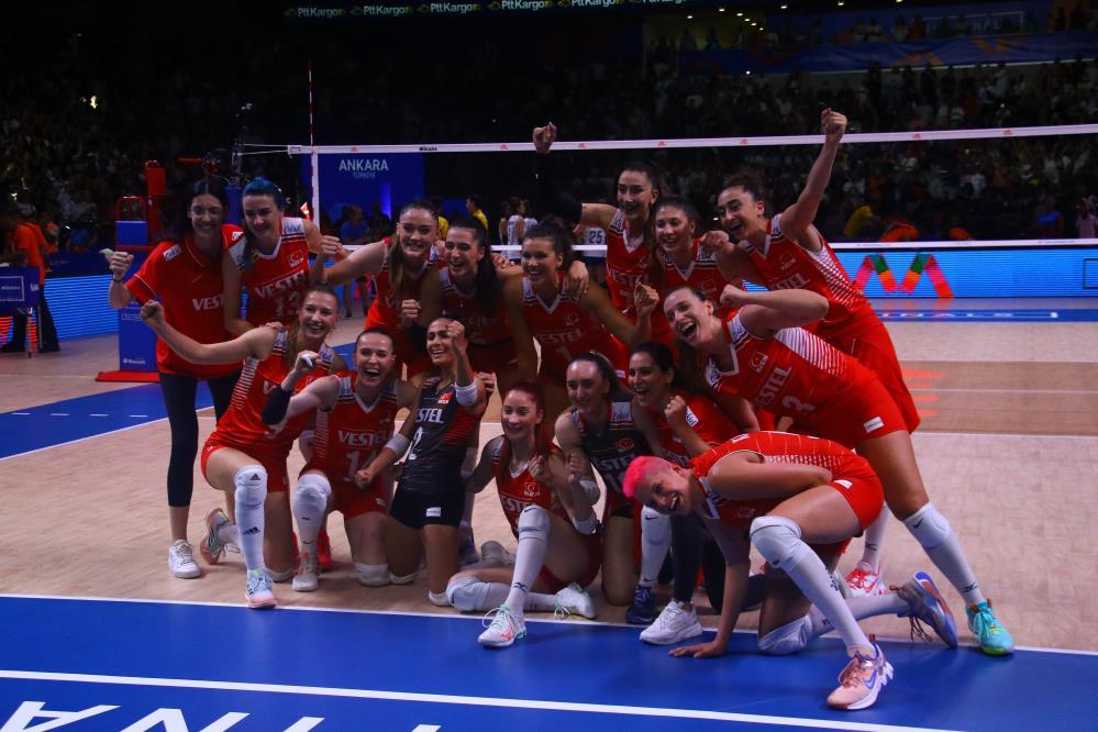 A Milli Kadın Voleybol Takımı, Milletler Ligi’nde yarı finale yükseldi