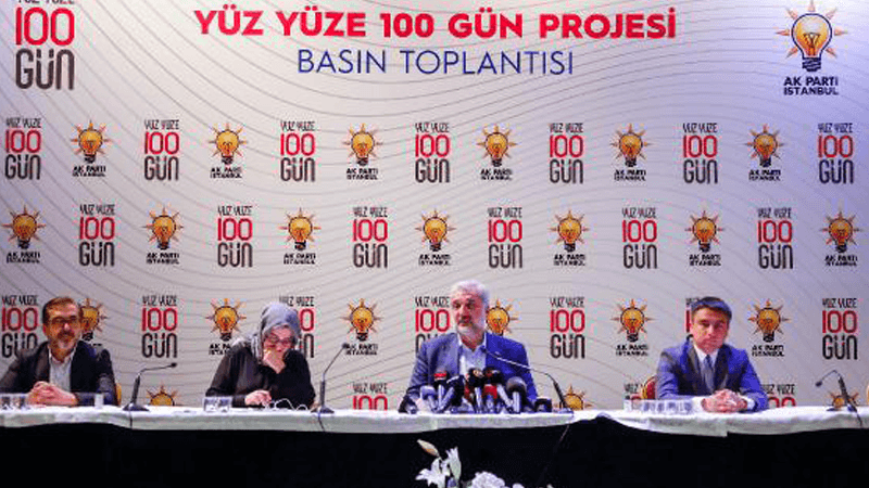 AKP İstanbul İl Başkanlığı'nın başlattığı 'Yüz Yüze 100 Gün' projesinin detayları belli oldu: Bakanlar, milletvekilleri vatandaşlarla buluşacak