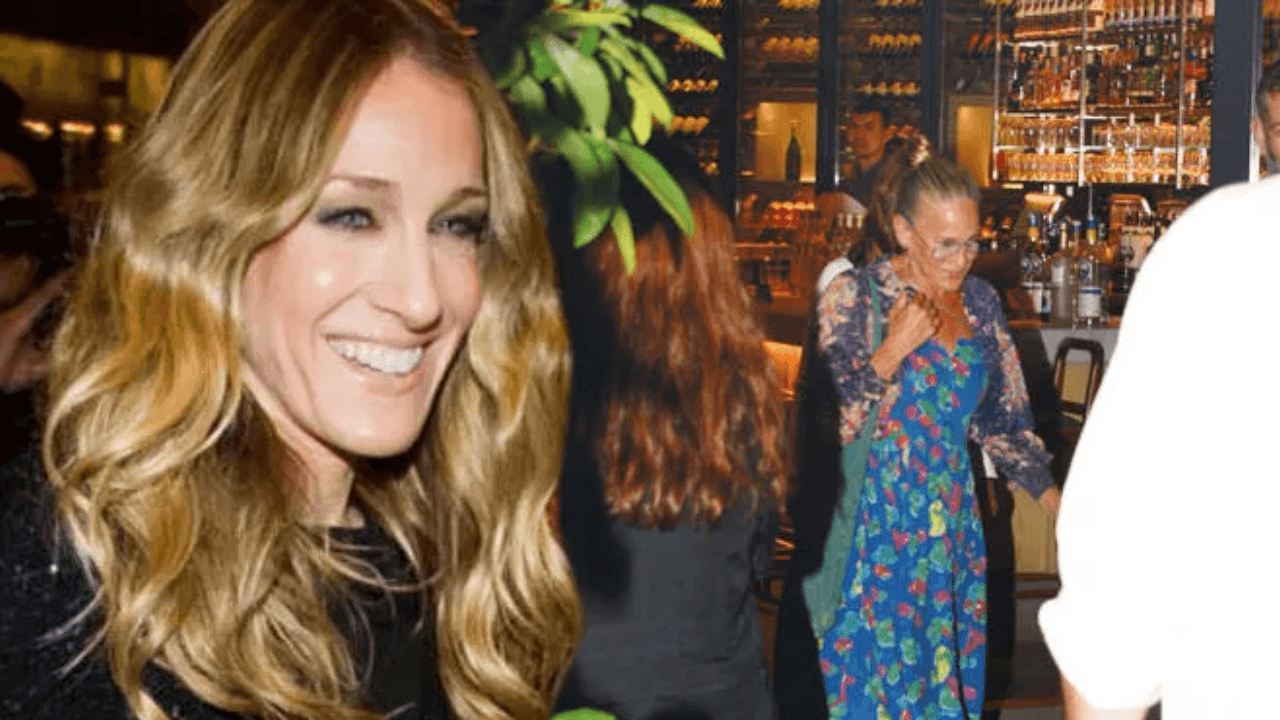 Karaköy'de görüntülenen Sarah Jessica Parker'dan muhabire Türkçe yanıt