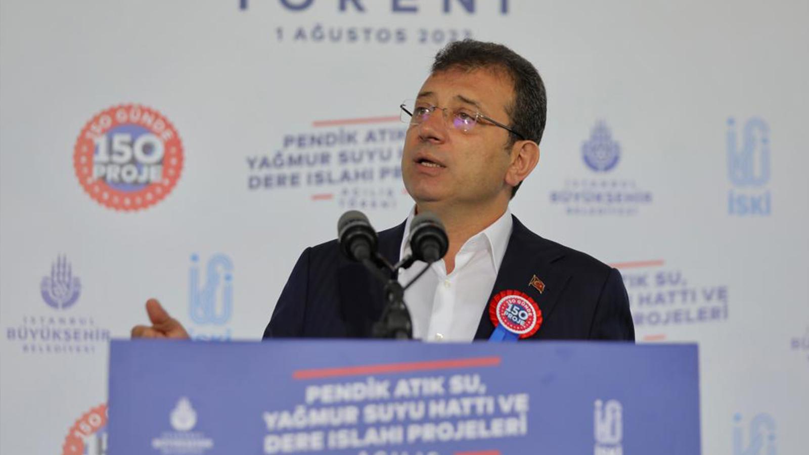 İmamoğlu: Cumhur İttifakı İSKİ'ye öyle bir zulüm çektiriyor ki!