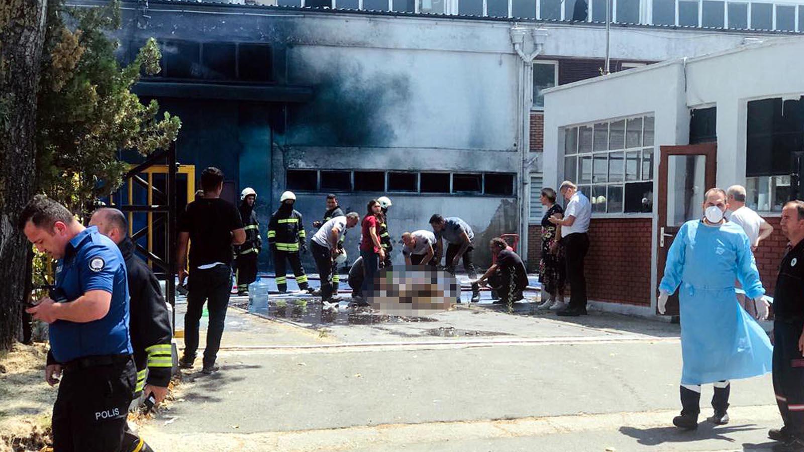 Tekirdağ'da patlama meydana gelen fabrikanın sahibi hayatını kaybetti