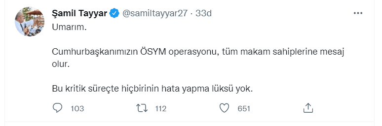 Siyasilerden görevden alınan ÖSYM Başkanı Halis Aygün'le ilgili ilk yorumlar: Bu süreç derhal aydınlatılsın; sınava giren milyonların vebali üzerinizde!