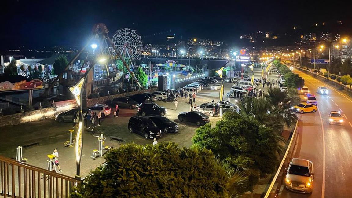 Giresun'da lunaparkta tren raydan çıktı: Komiser yardımcısı yaşamını yitirdi; 3 yaralı 