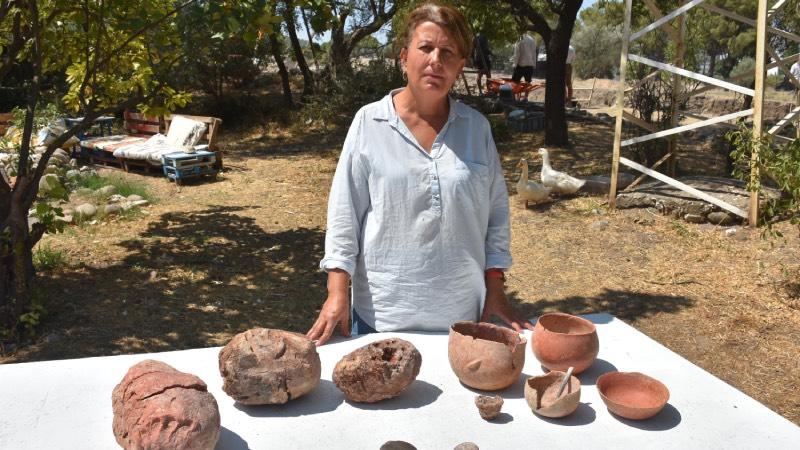 İzmir'de 8 bin yıllık parmak izine rastlandı