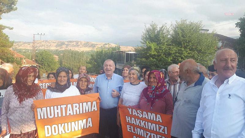 OSB’ye karşı çıkan köylüleri ziyaret eden Ümit Özdağ: Bu sefer vicdanınızın olduğunu gösterin