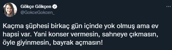 Tutukluluğu ev hapsine çevrilen Gülşen sosyal medyanın gündeminde: “Gülşen ve pek çok insana yaşatılanın telafisi yok”