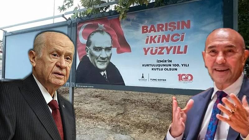 Tunç Soyer'den "Afişlerin öznesi ‘barış’ değil ‘zafer’ olmalıydı" diyen Bahçeli'ye: 100 yıl sonra geldiğimiz nokta bu olmamalıydı