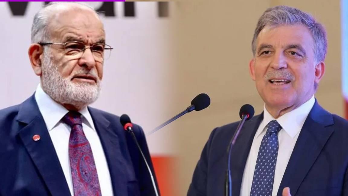 Karamollaoğlu, Abdullah Gül'ün adaylık ihtimalini yorumladı: İntiba doğuracak adımlar atması müspettir