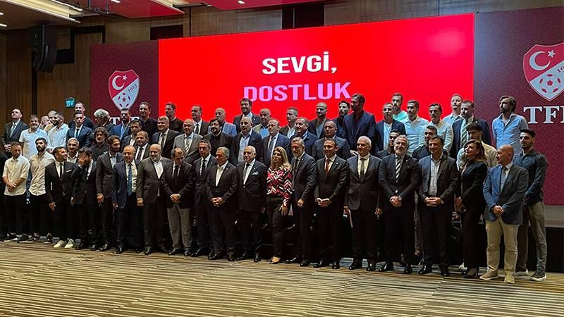 Kulüpler, teknik direktörler ve futbolculardan TFF'ye geçmiş olsun ziyareti