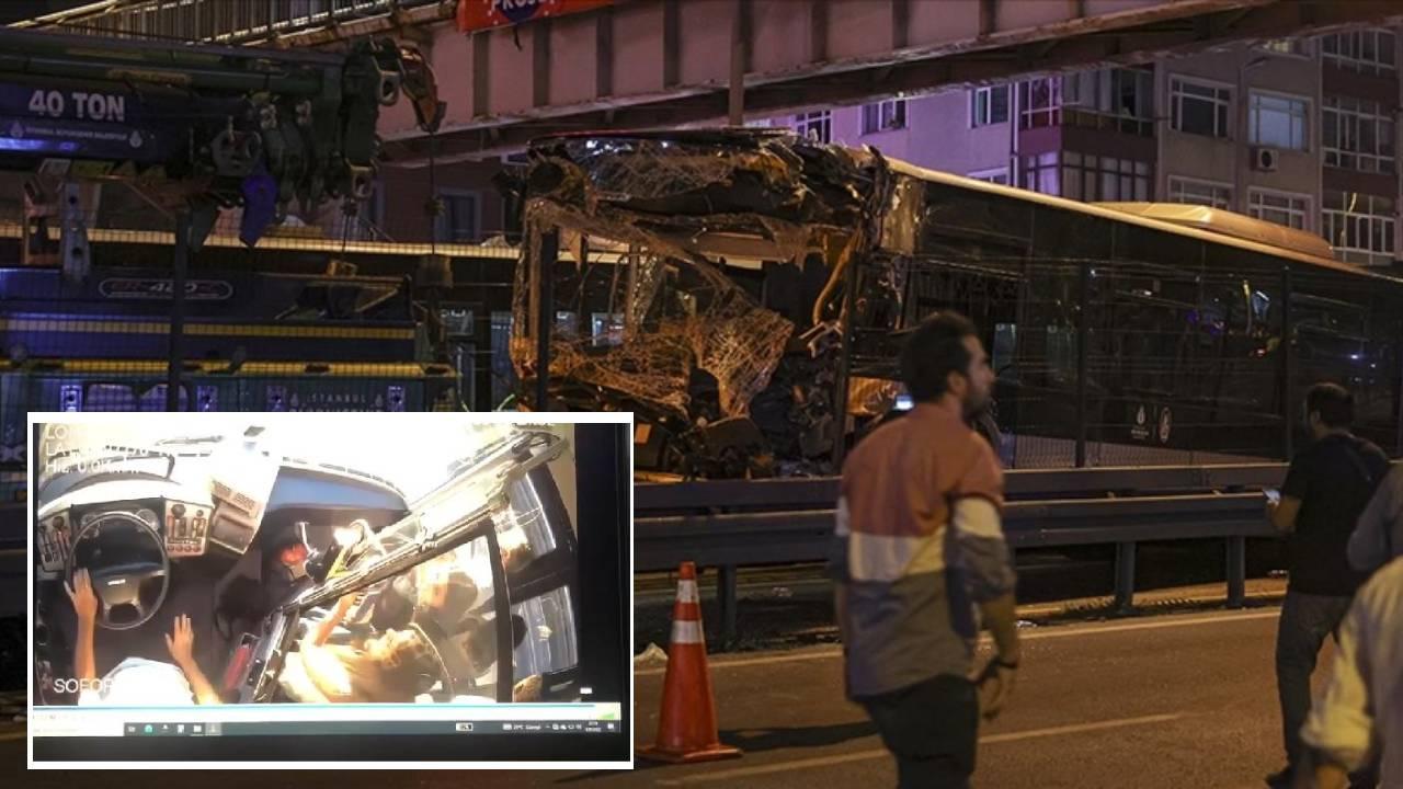 99 kişinin yaralandığı metrobüs kazasıyla ilgili yeni görüntüler: Şoför, "Çok kötü oldum, bana ambulans çağırın" demiş