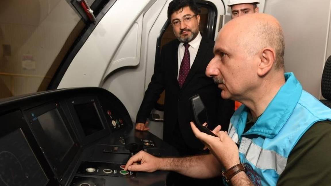 Tavşantepe-Sabiha Gökçen Metro Hattı'nda test sürüşü yapıldı