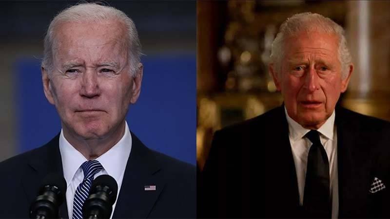 ABD Başkanı Joe Biden(soldaki)- Britanya Kralı III. Charles(sağdaki)