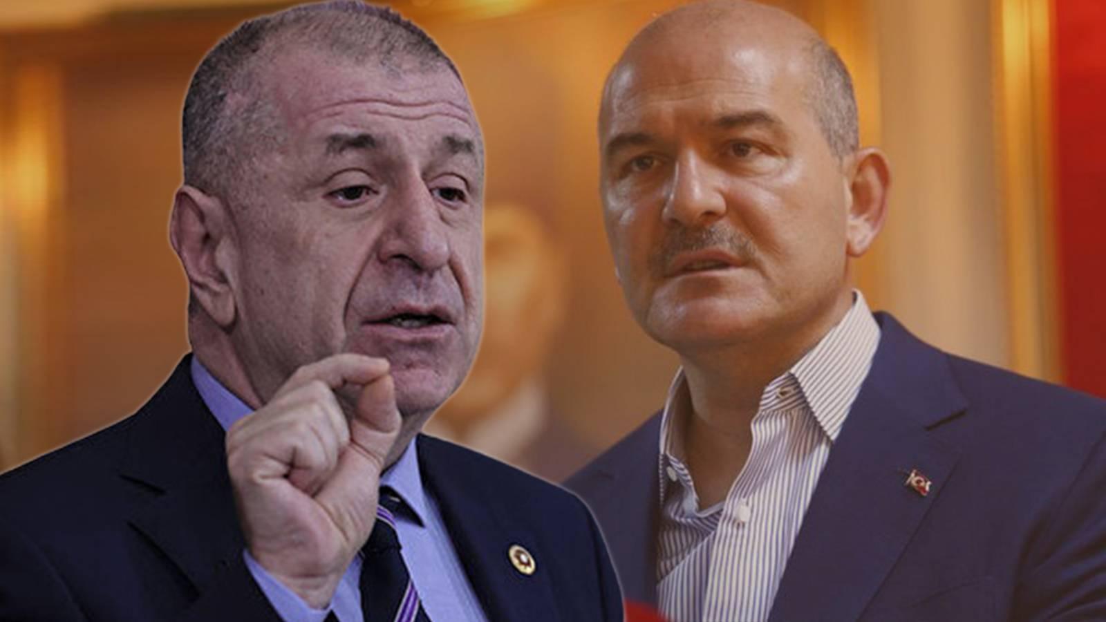 Ümit Özdağ hakkında "Süleyman Soylu'ya tehdit" fezlekesi