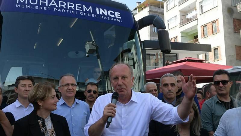 Memleket Partisi Genel Başkanı Muharrem İnce