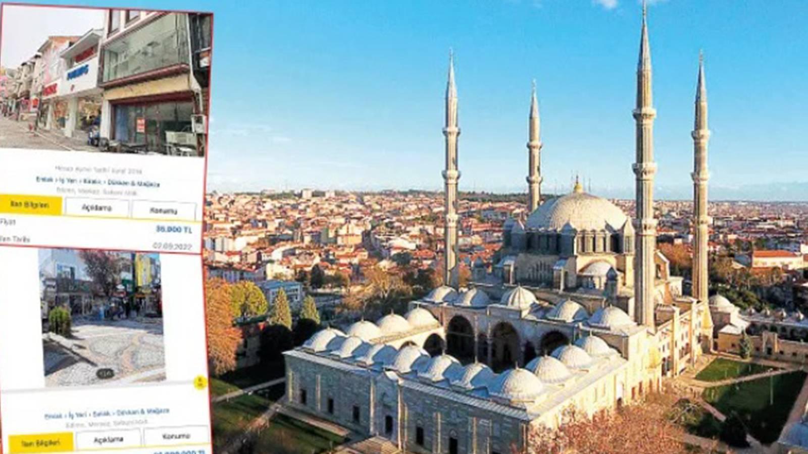 Bulgarların akın ettiği Edirne’de dükkân fiyatları uçtu: Fiyatlar İstiklal ve Bağdat Caddeleri ile yarışıyor